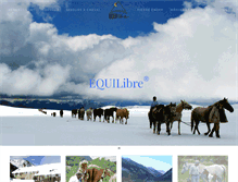 Tablet Screenshot of equi-libre.fr